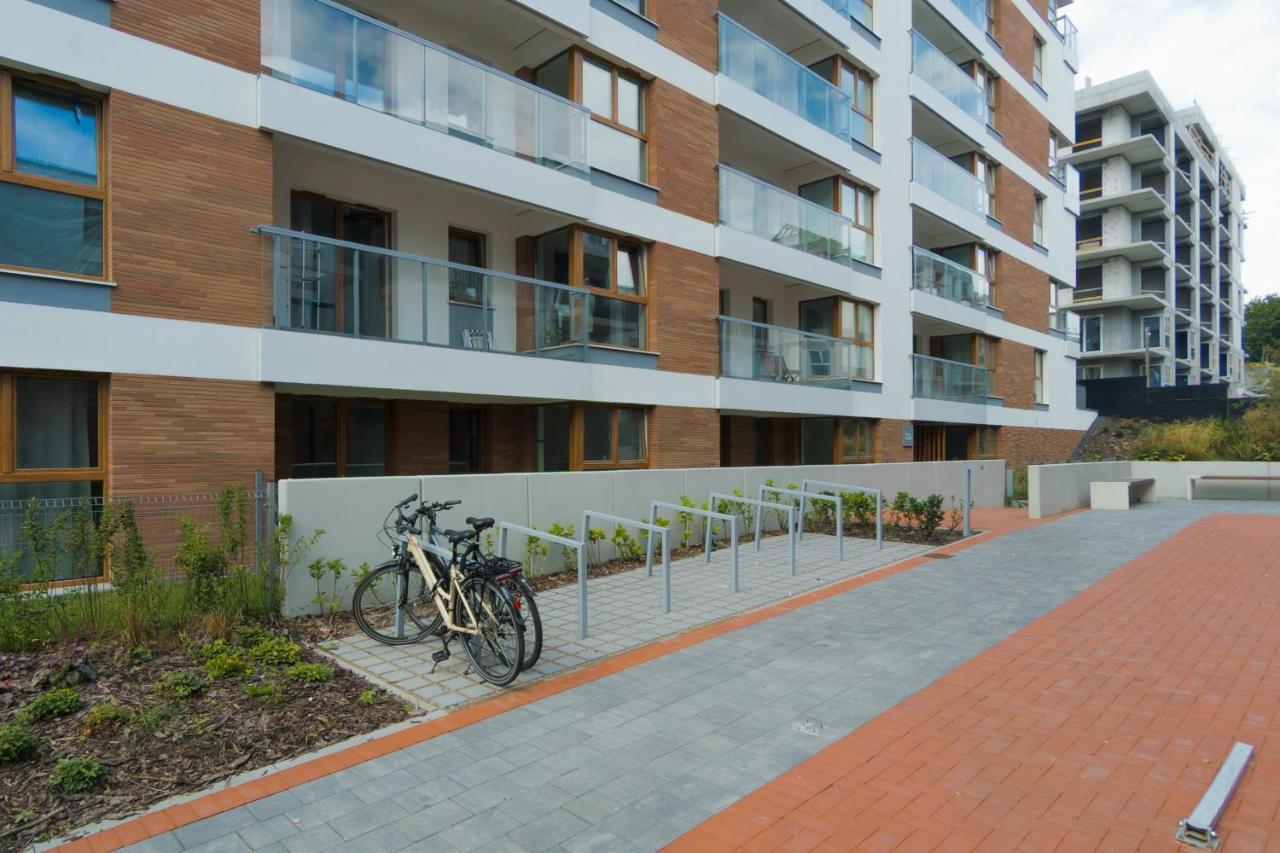 Bright & Stylish Apartment With Balcony 1,5 Km To Gdansk Main City By Noclegi Renters Dış mekan fotoğraf